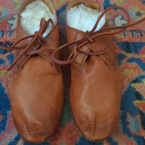 Frye 6.5 Jillian oxford shoes camel brown